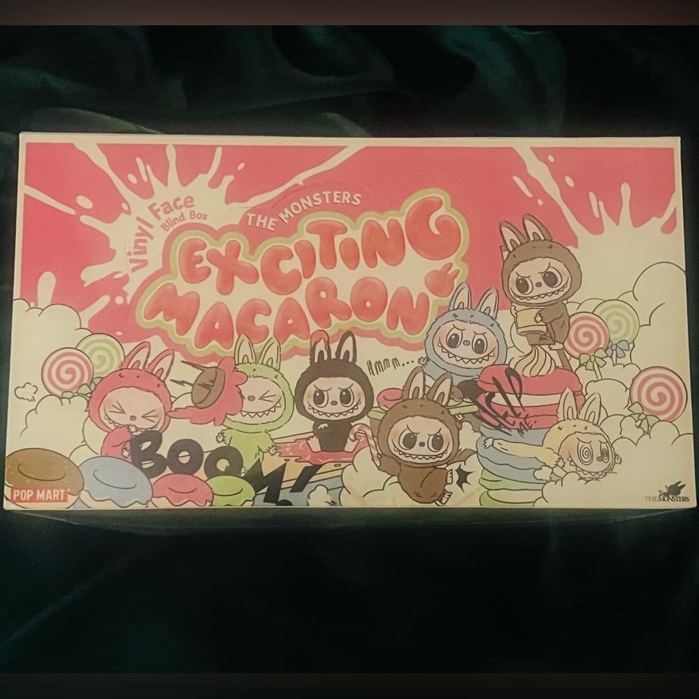LABUBU THE MONSTERS - Exciting Macaron Vinyl Face Blind Box Full Set